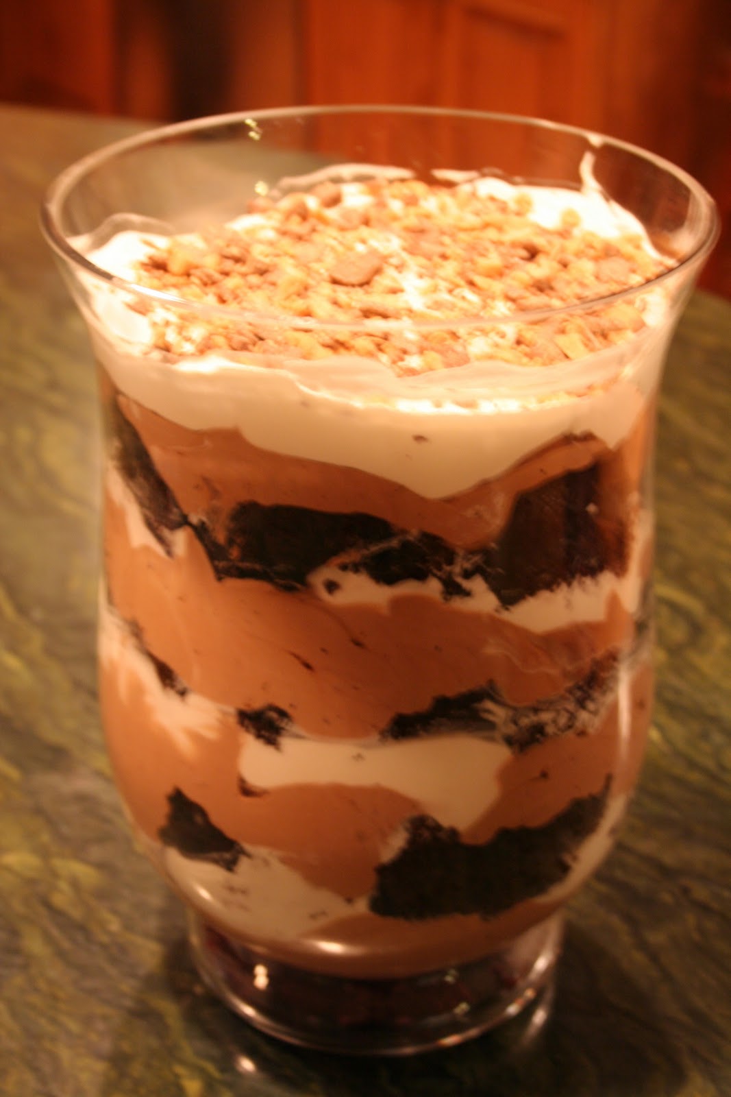 Decadent Chocolate Coffee Trifle A Dash of Megnut