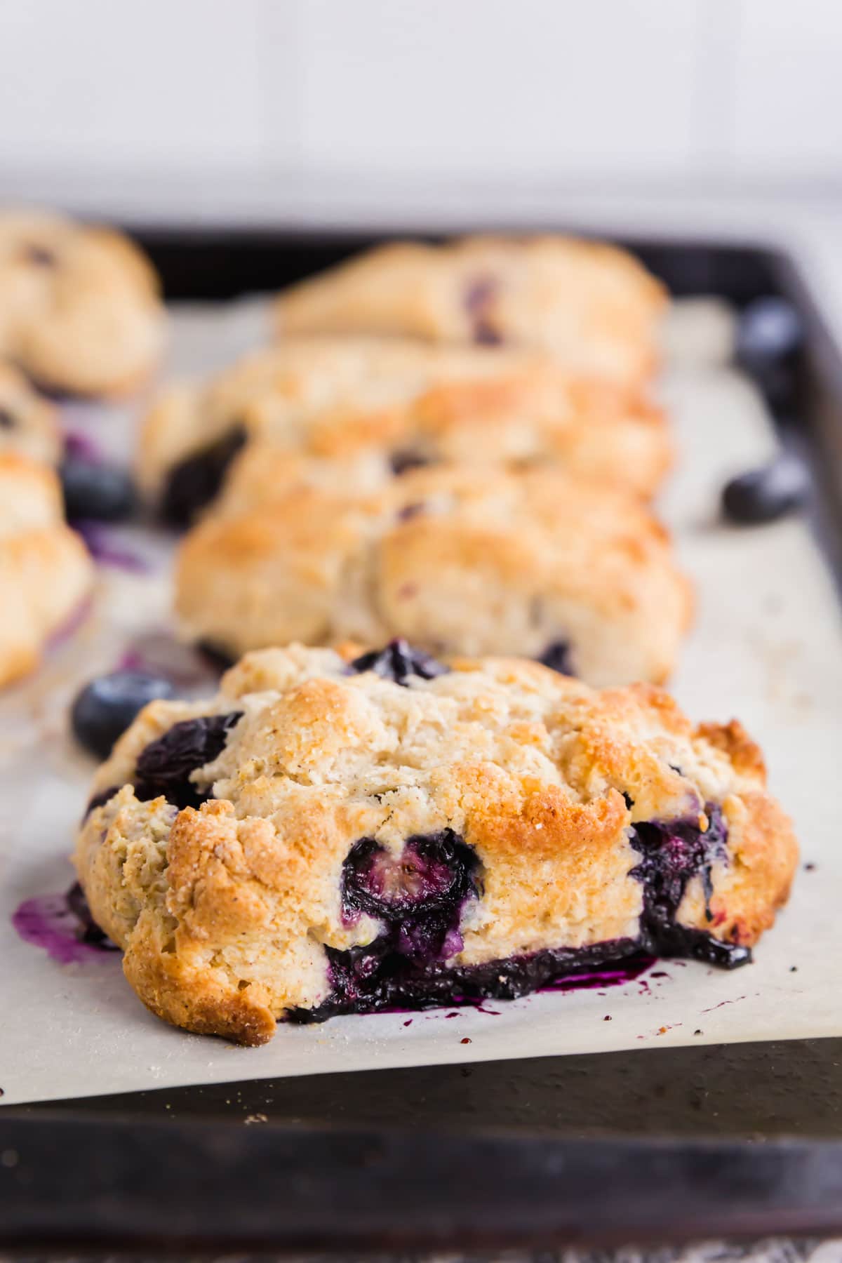 Gluten-Free Blueberry Scones - A Dash of Megnut