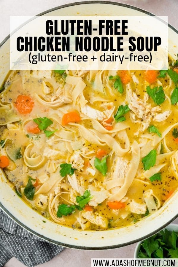 Gluten-Free Chicken Noodle Soup (Dairy-Free) - Dish by Dish