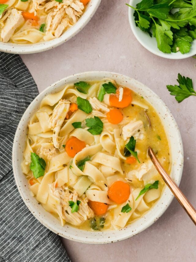 Gluten Free Chicken Noodle Soup Recipe
