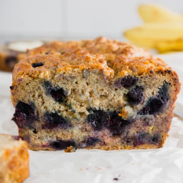 gluten free banana blueberry bread Gluten blueberry banana bread