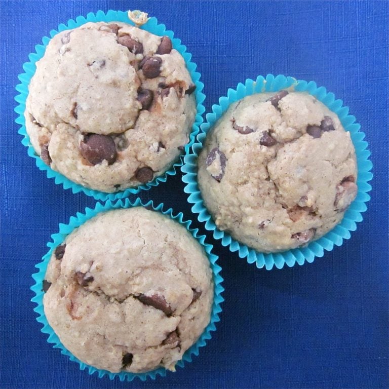 Oatmeal Chocolate Chip Muffins