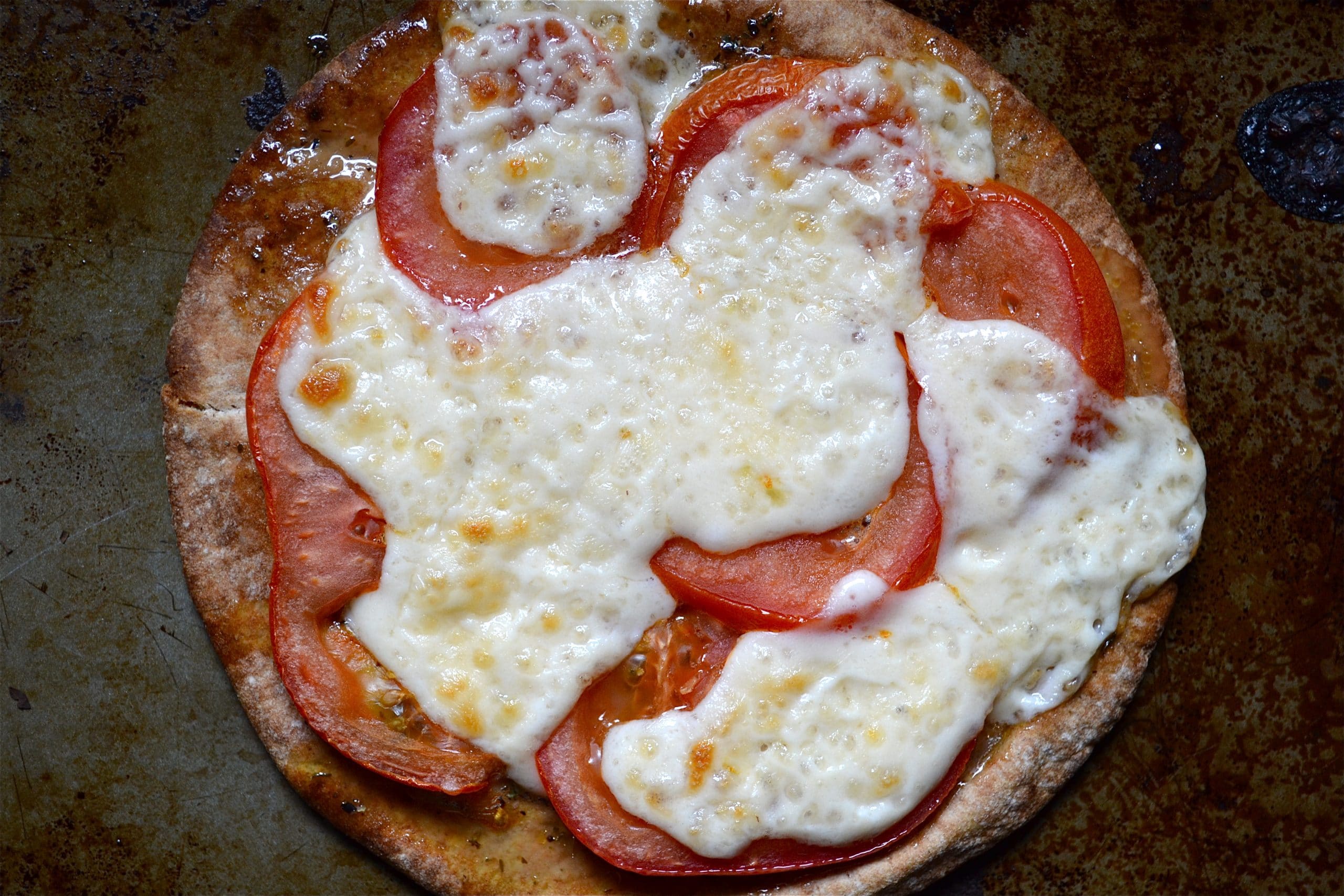 Quick and Easy Classic Pita Pizza - Gluten Free Option