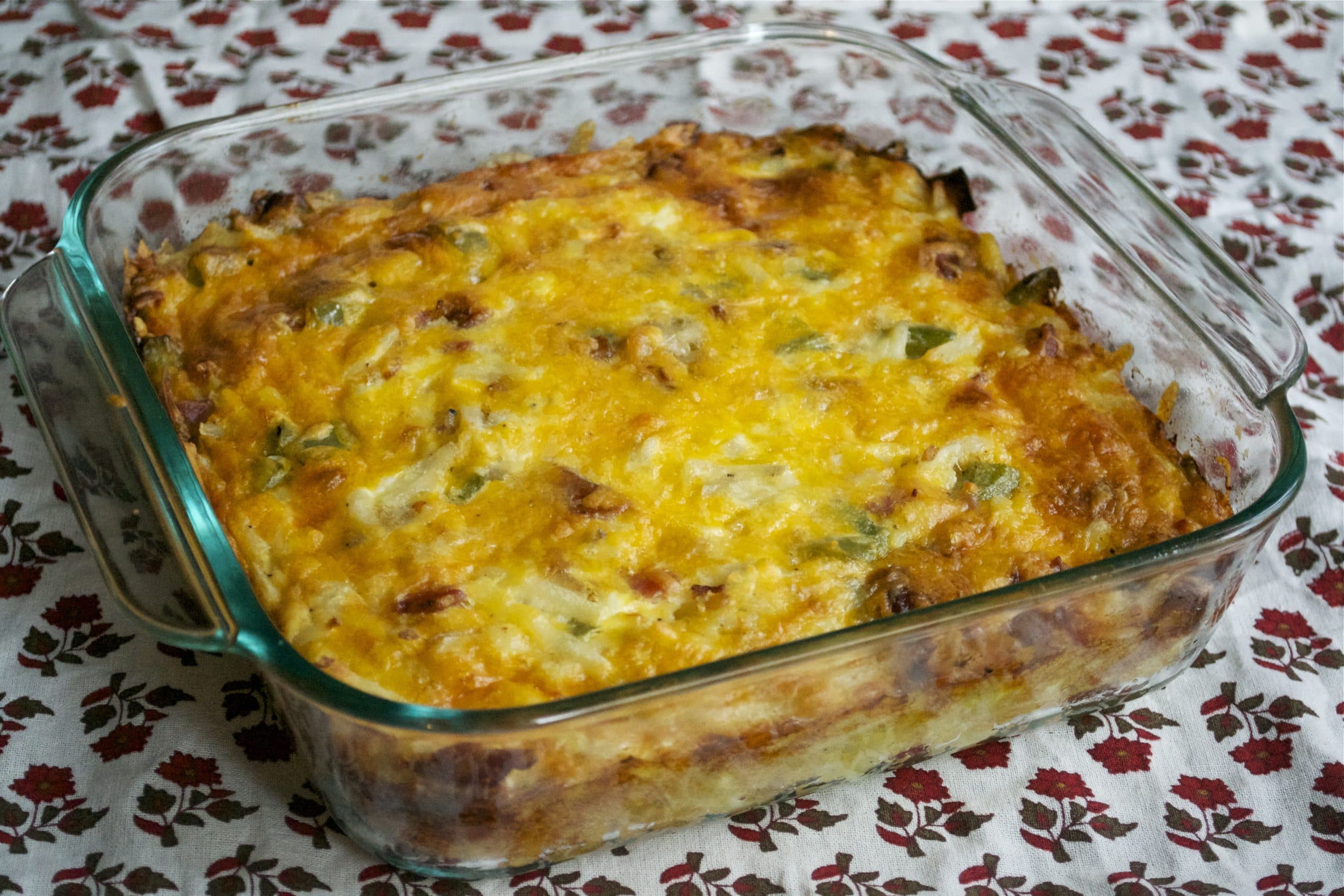 Bacon Egg Breakfast Casserole - Gluten Free - A Dash of Megnut