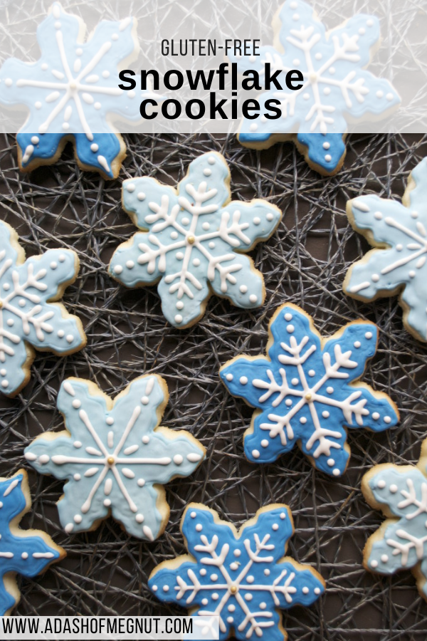 Grain-Free Marbled Snowflake Sugar Cookies - Healthy Little Vittles