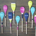 DIY Wooden Spoon Garden Markers - A Dash of Megnut