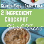 Easy Crockpot Pork Tacos (GF, DF) - A Dash of Megnut