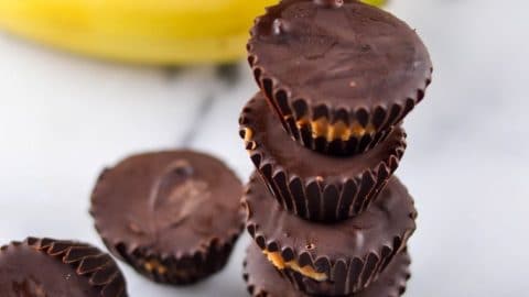Chocolate Peanut Butter Banana Bites