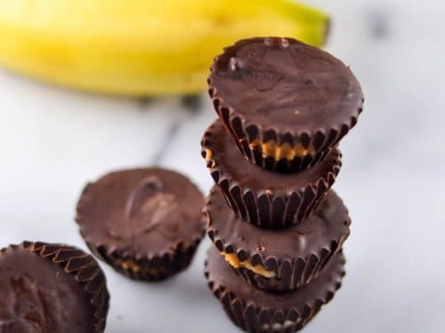 Chocolate Peanut Butter Banana Bites