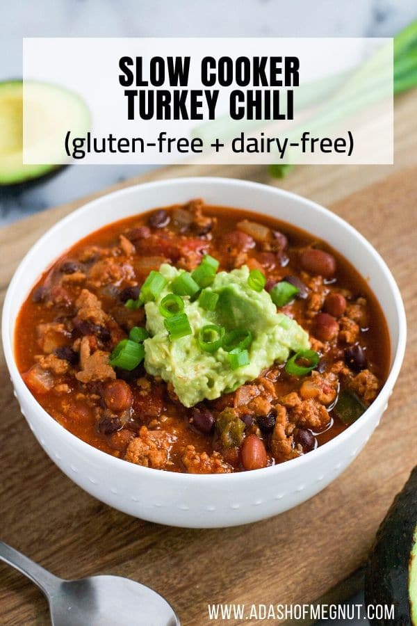 Classic Slow Cooker Turkey Chili (Gluten Free) - Mary's Whole Life