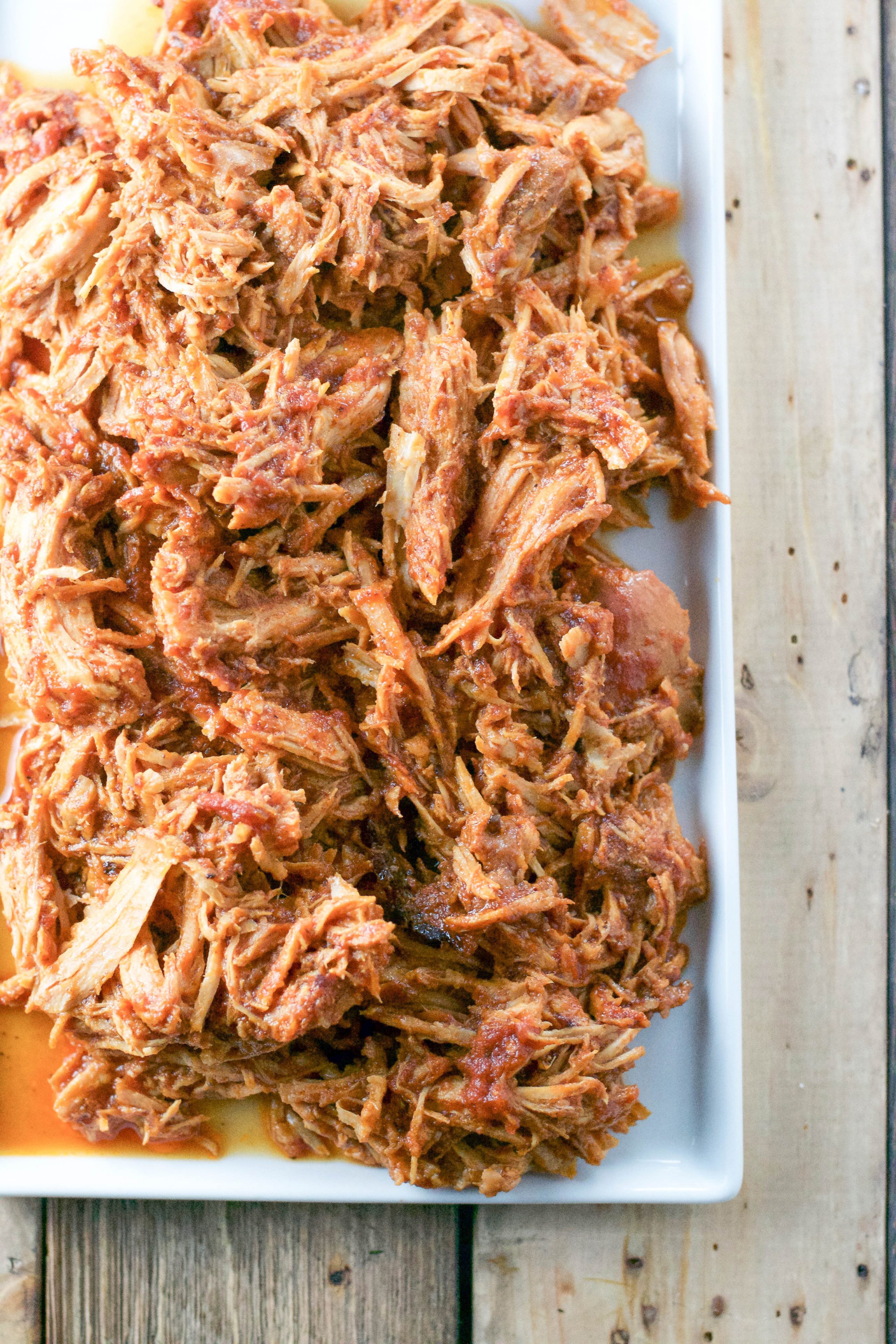 Crock Pot Shredded Pork in a Apple BBQ Sauce (GF, DF) A Dash of