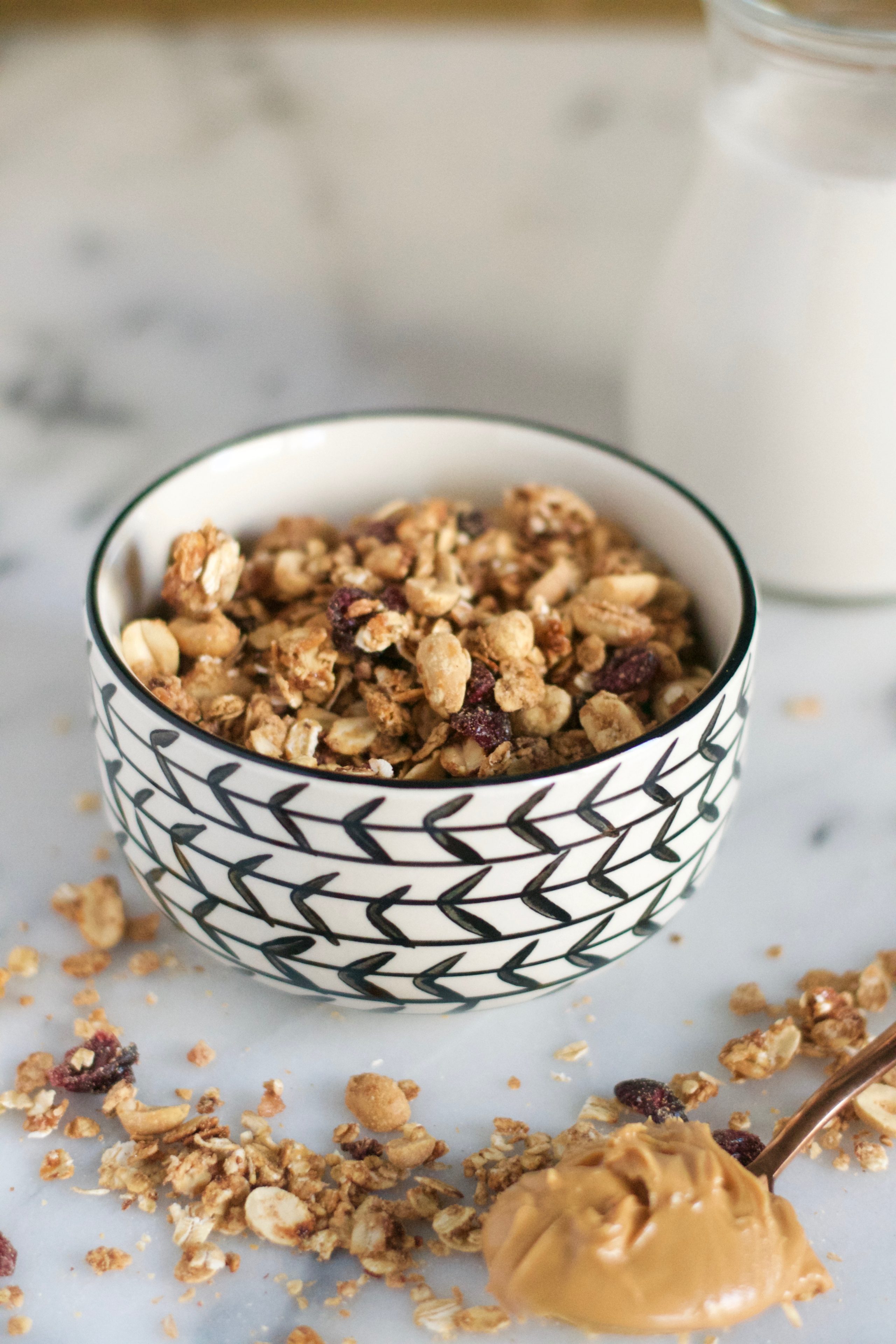 Peanut Butter and Jelly Granola