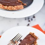 Dairy-Free Pumpkin Spice Caramel Chocolate Pie ( GF, DF, V) - A Dash of Megnut