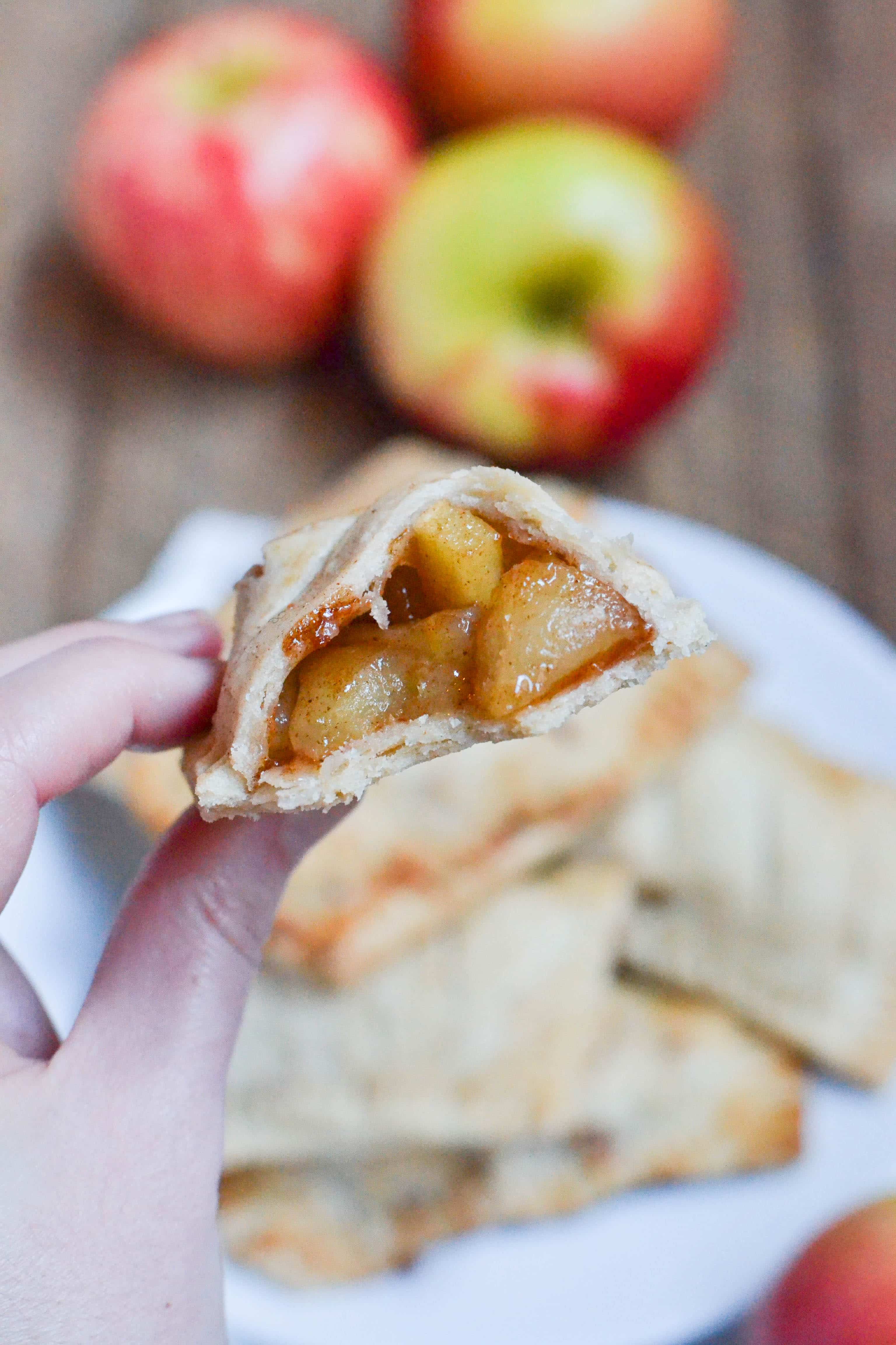 Gluten-Free Vegan Apple Hand Pies (GF, DF, V) - A Dash of Megnut