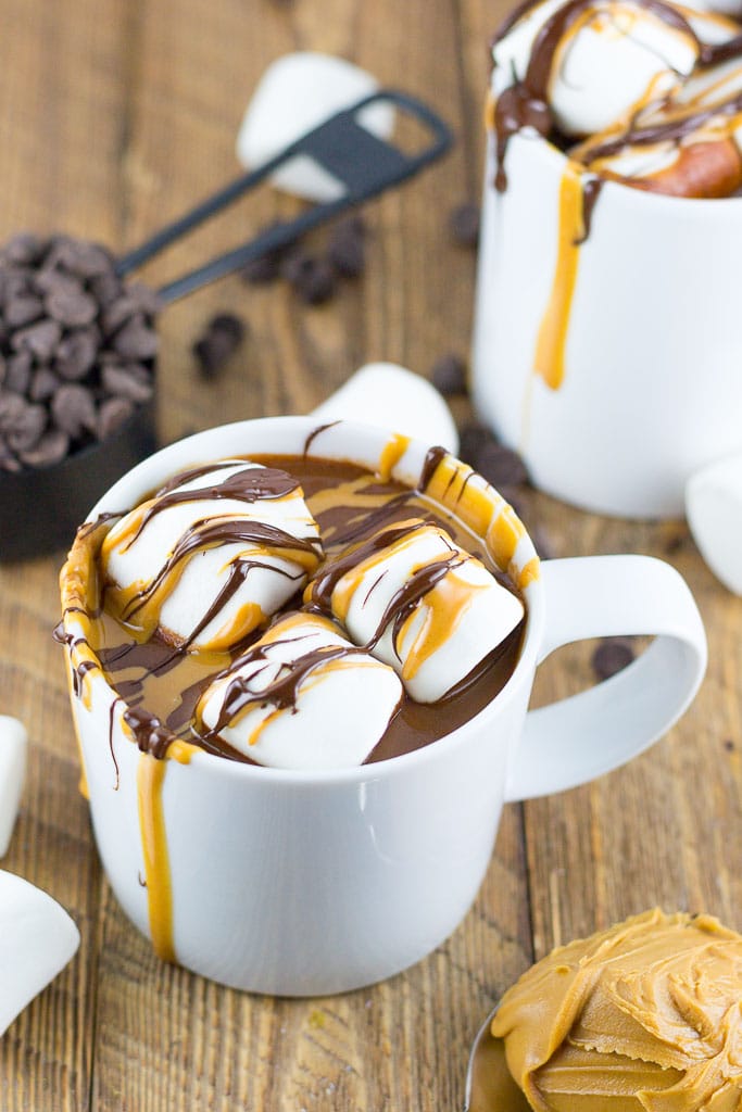 Vegan Peanut Butter Hot Chocolate