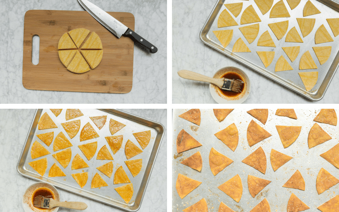 How to Make Baked Chili Lime Tortilla Chips