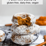 Easy Baked Pumpkin Donuts - Gluten-Free and Vegan