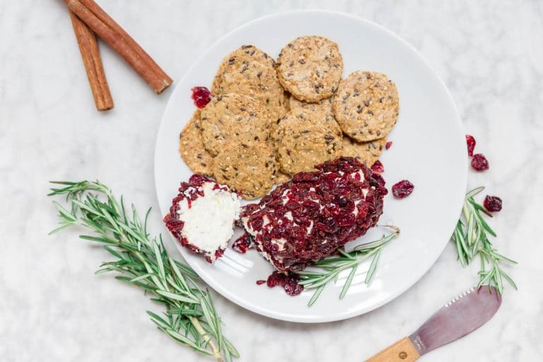 Cranberry Goat Cheese Log A Perfect GlutenFree Holiday Appetizer