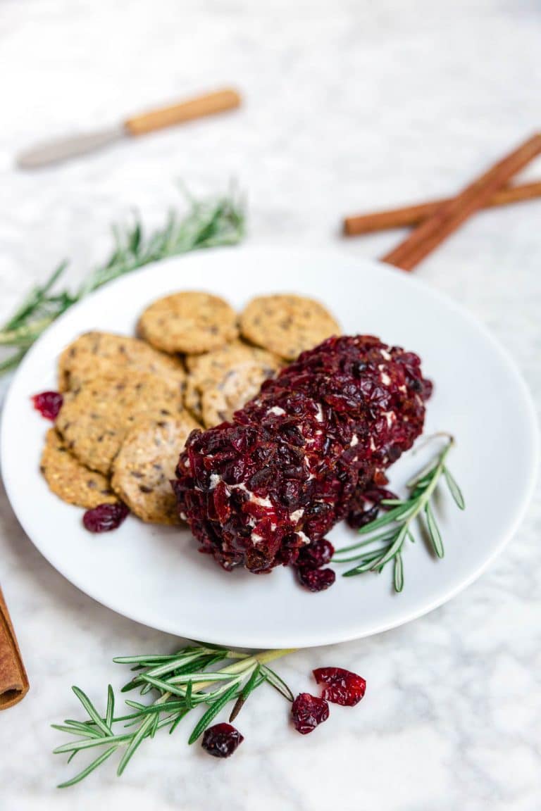 Cranberry Goat Cheese Log A Perfect GlutenFree Holiday Appetizer