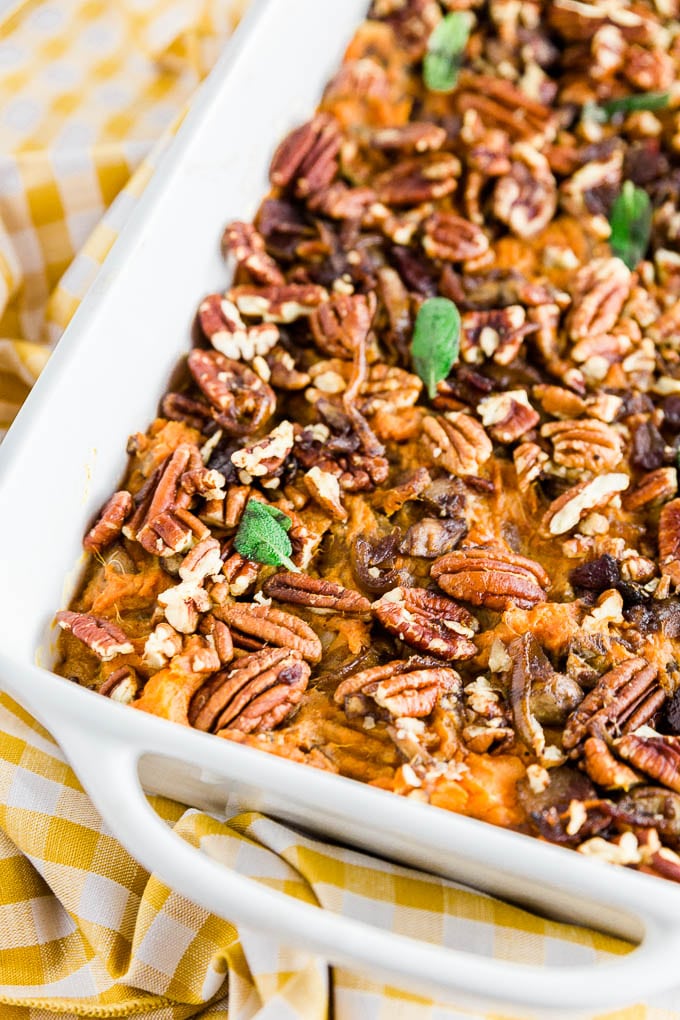 Savory Sweet Potato Casserole - Gluten-Free