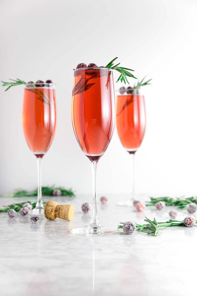 Easy Cranberry Mimosa Poinsettia Cocktail An Easy Holiday Cocktail