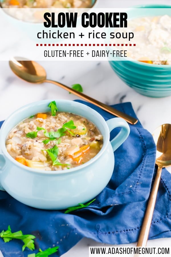 Crockpot Chicken and Rice Soup