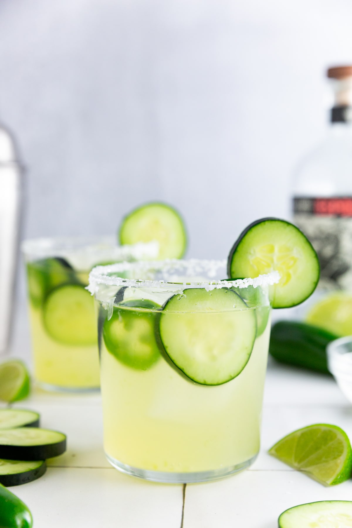 Cucumber Jalapeño Margaritas A Dash of Megnut
