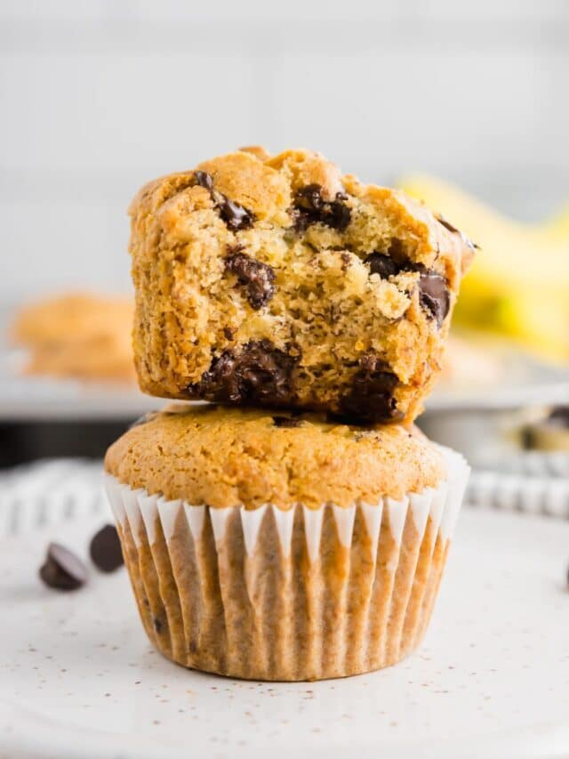 Gluten-Free Banana Chocolate Chip Muffins
