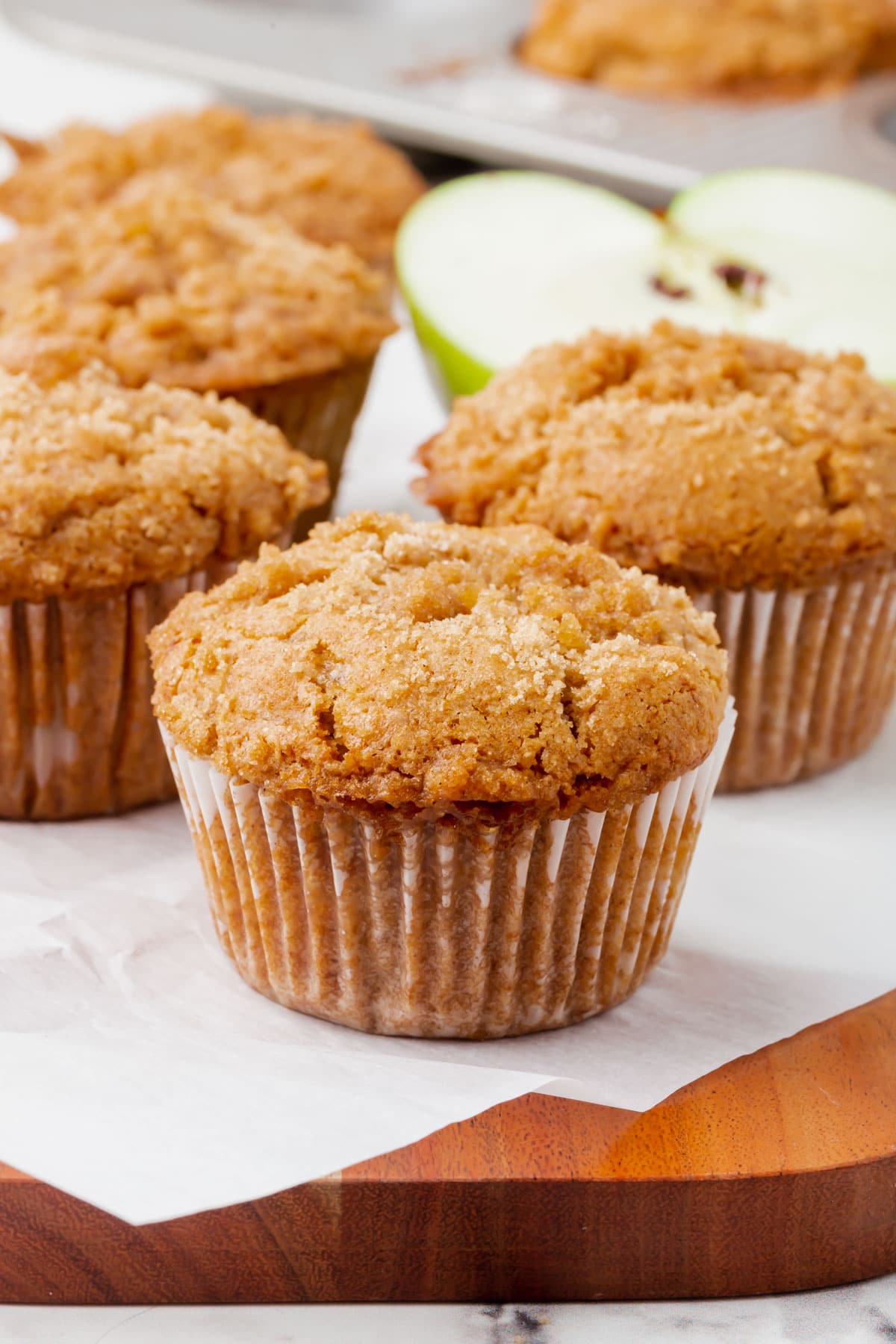 Gluten-Free Vegan Apple Cinnamon Muffins