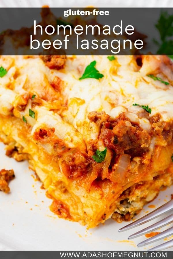 Super EASY Gluten-Free Lasagna - A Dash of Megnut