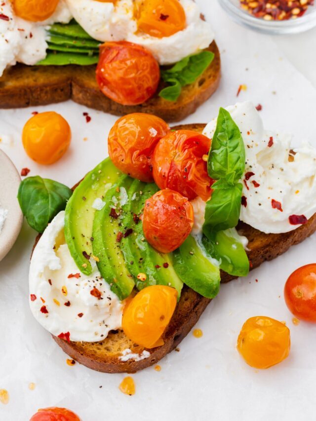 Gluten-Free Avocado Burrata Toast