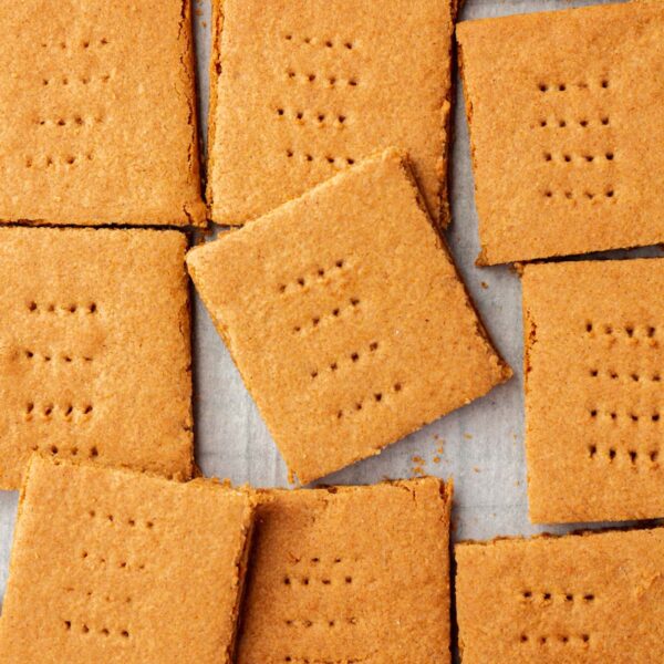 GlutenFree Graham Crackers (DairyFree and Vegan Option)