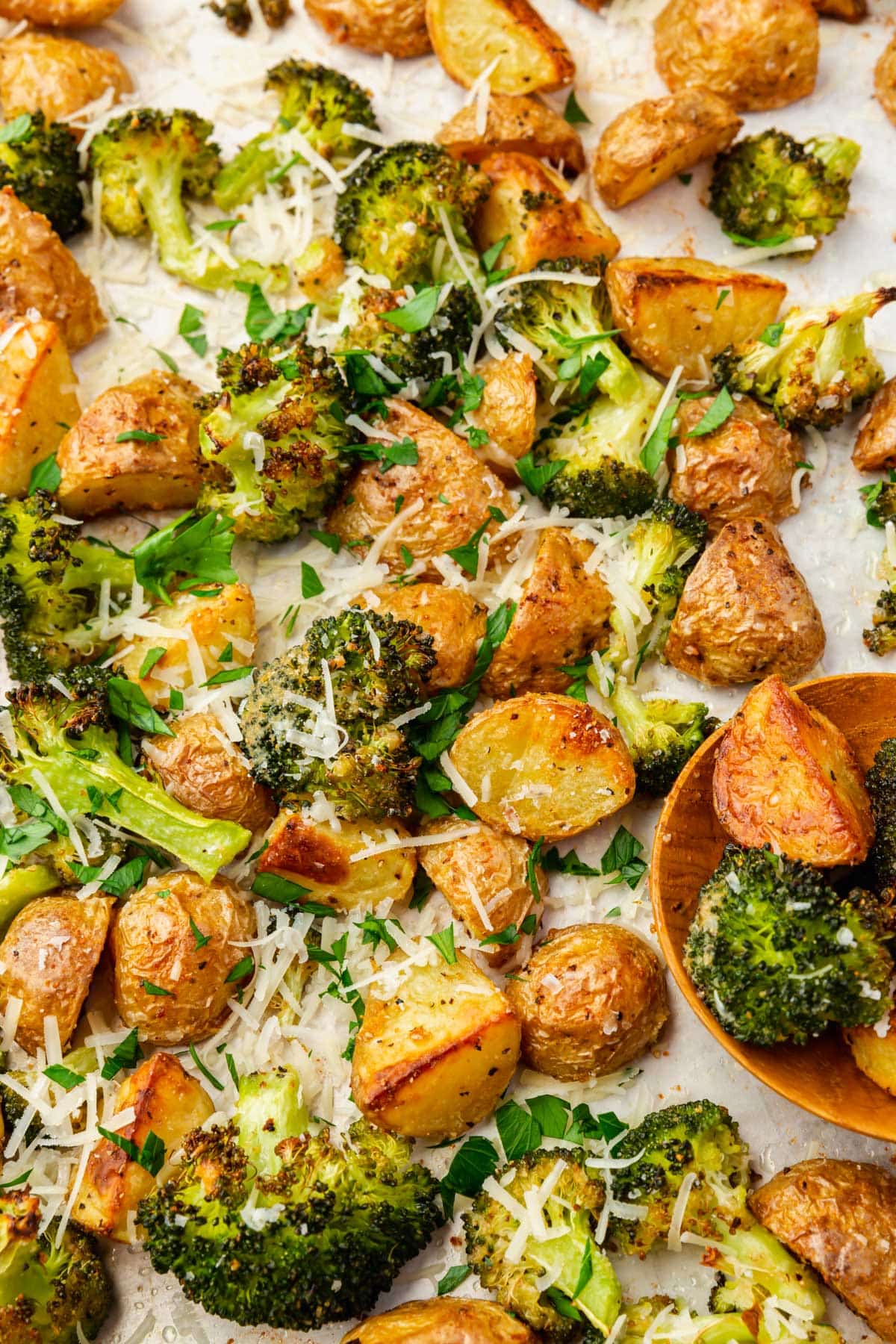 Roasted Broccoli and Potatoes