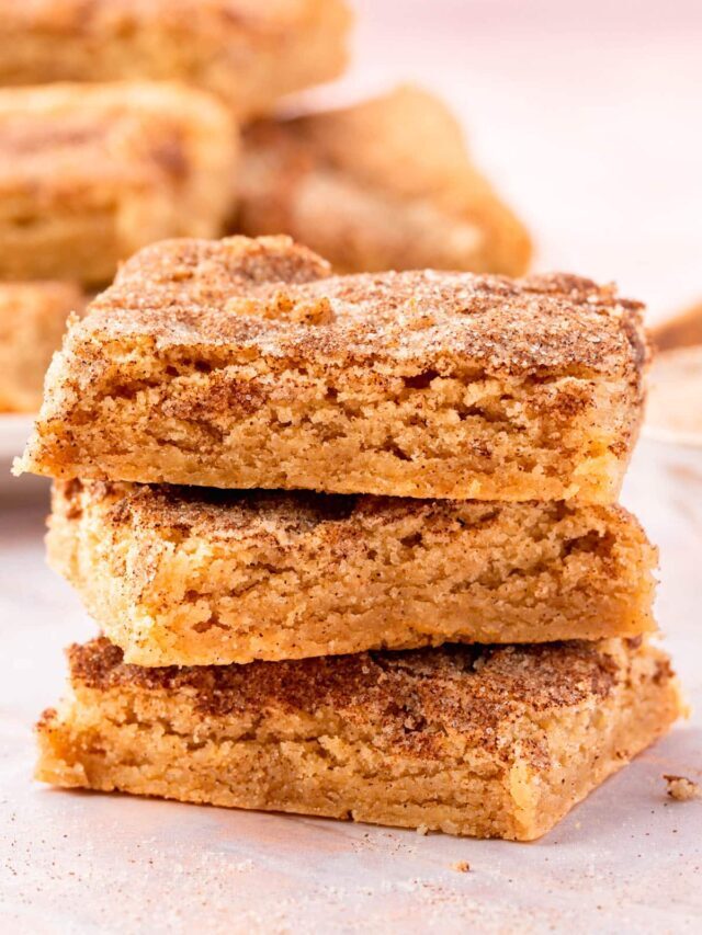 Snickerdoodle Bars