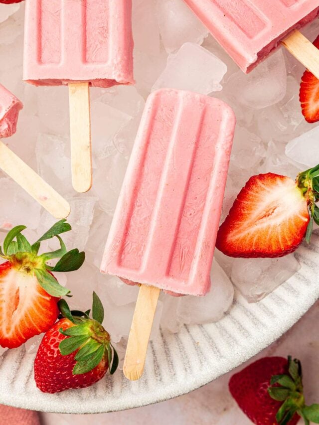 Strawberry Popsicles Recipe