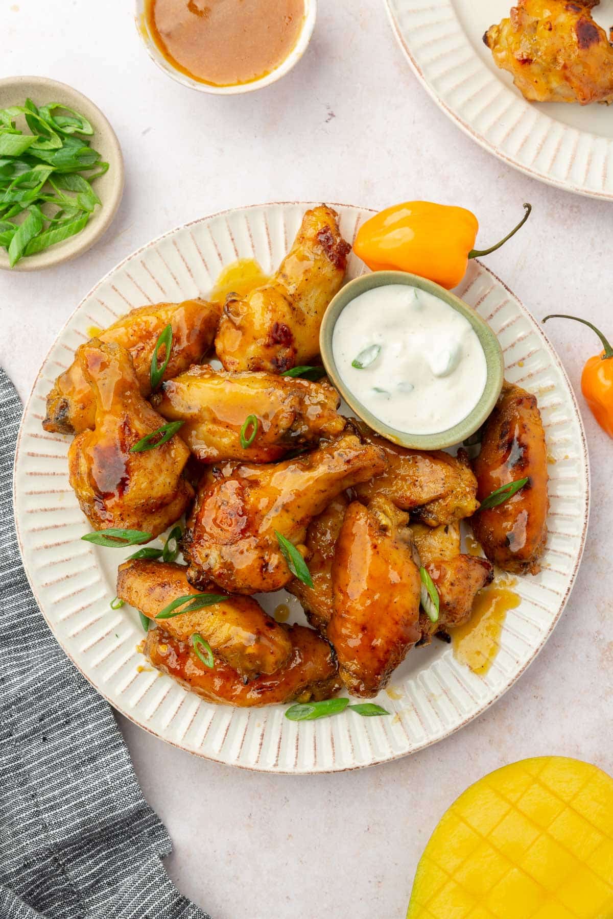 Mango Habanero Wings