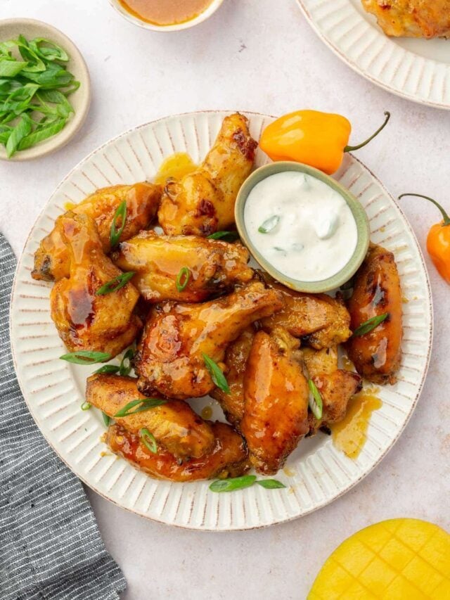 Mango Habanero Wings