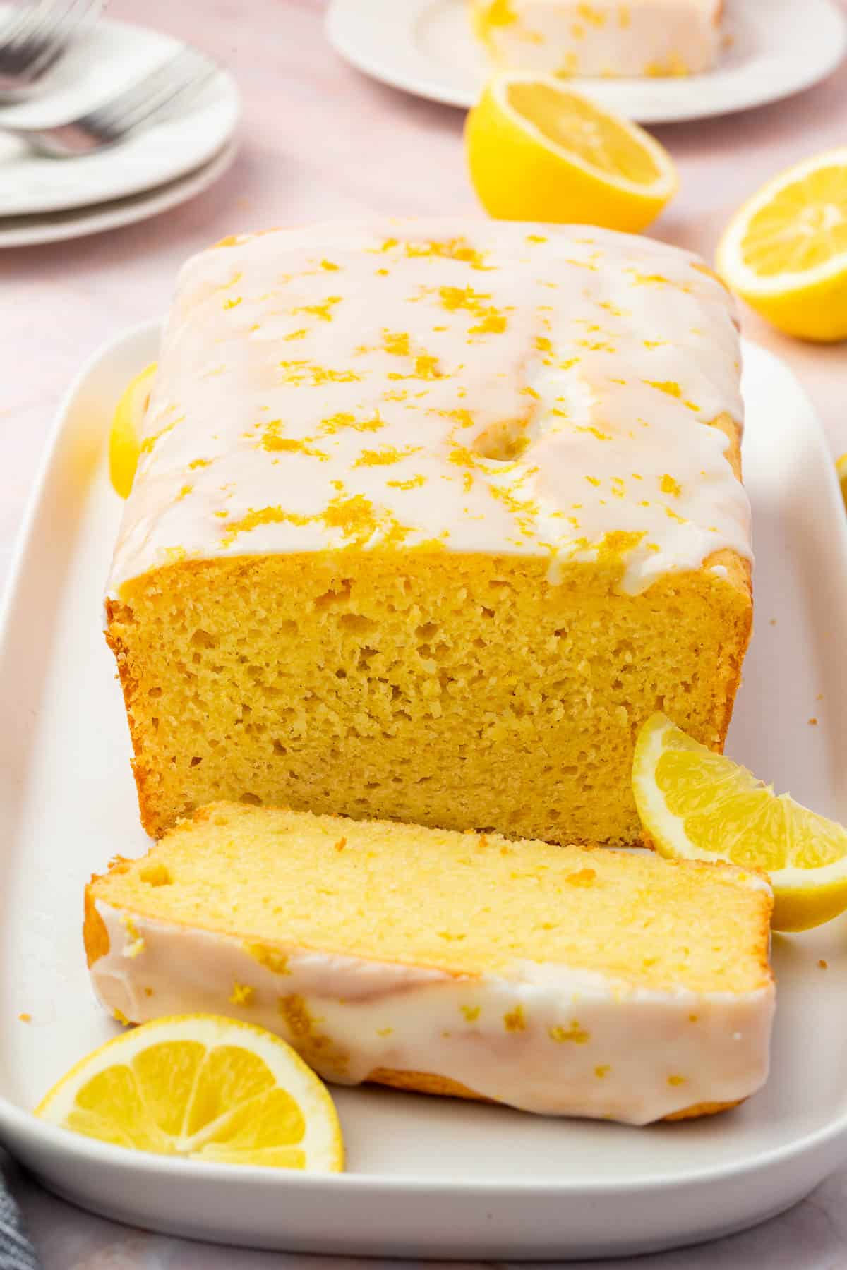 Gluten-Free Lemon Drizzle Cake