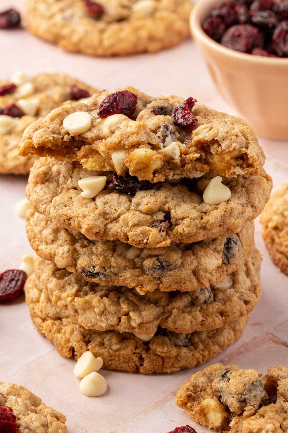 Gluten-Free Oatmeal Craisin Cookies