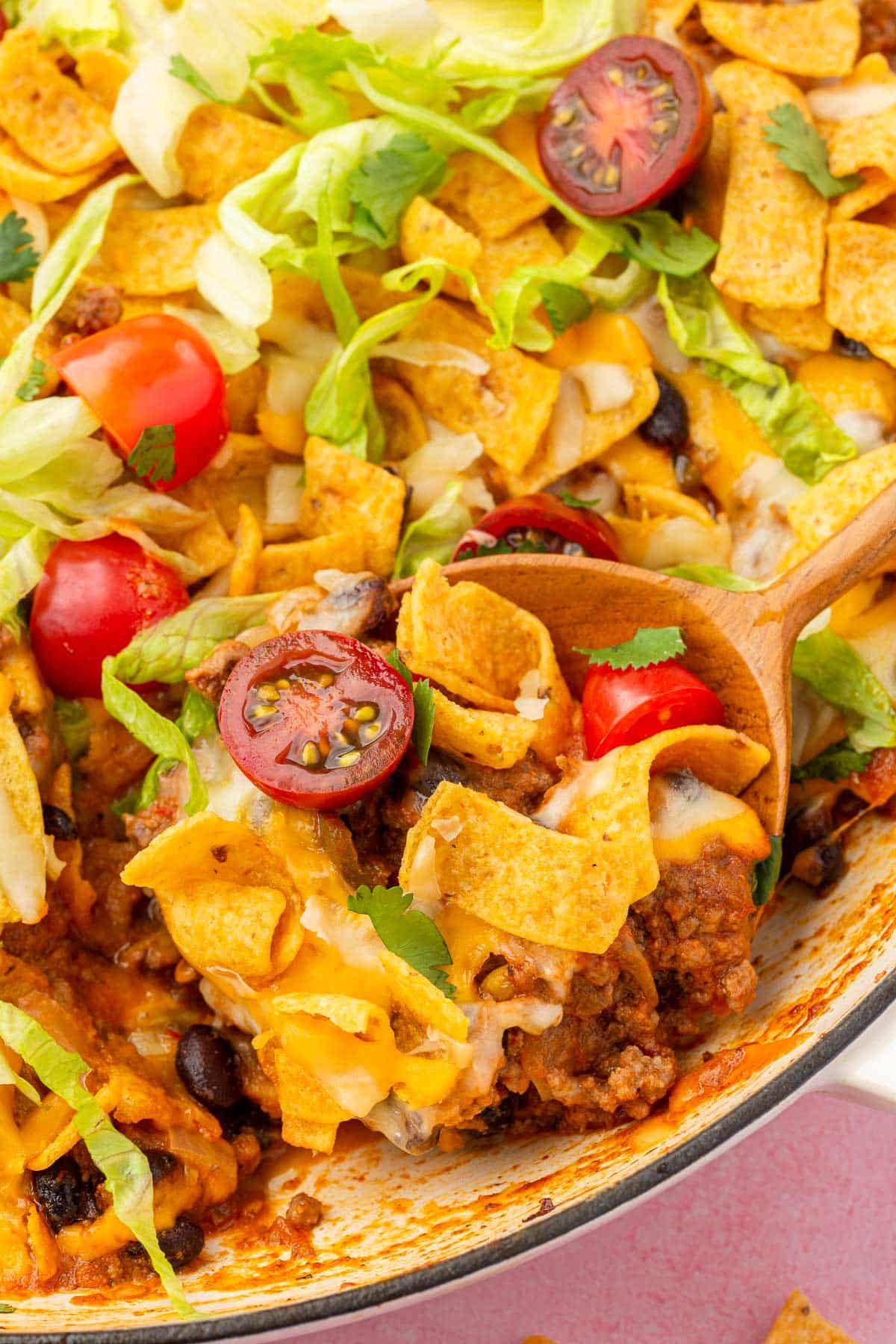 Walking Taco Casserole