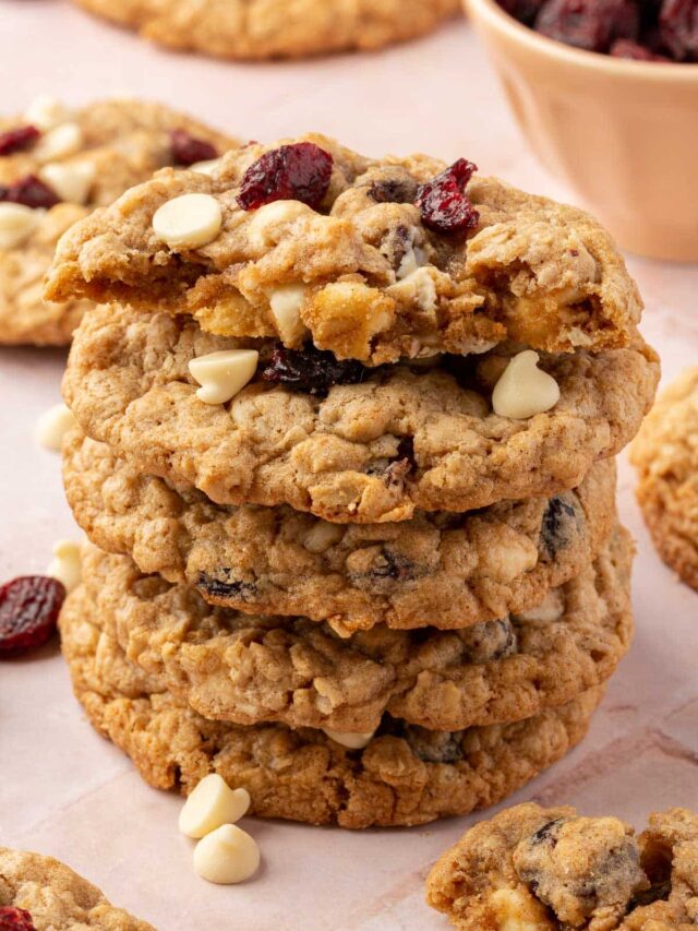 Gluten-Free Oatmeal Craisin Cookies