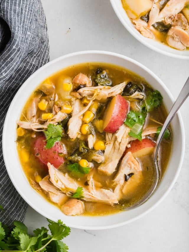 Chicken Poblano Soup