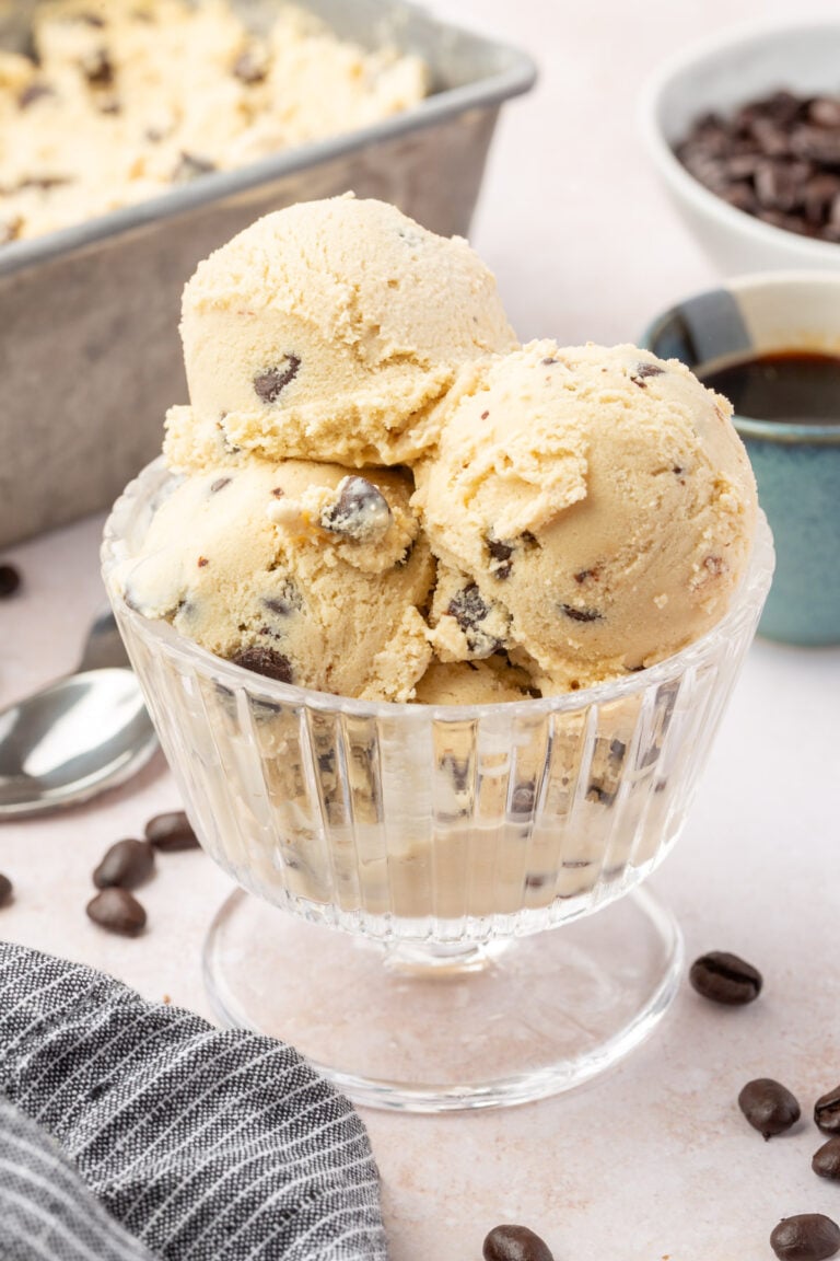 Coffee Chocolate Chip Ice Cream